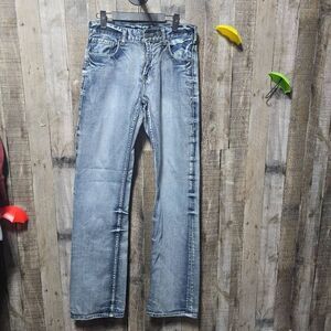 BTuff Throttle Acid Wash Jeans 31x38